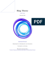 MAT3143-Ring Theory PDF