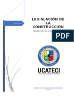 Legislación de La Construcción (Ucateci)