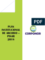 PLAN INSTITUCIONAL ARCHIVO CORPONOR v1