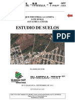 Estudio suelos parque industrial Aguachica