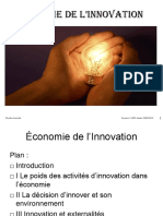 Économie de L Innovation. Nicolas Laroche Licence 3 APE Année 2009 - 2010 1