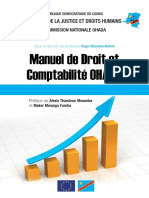 Manuel de Droit Et Comptabilite Ohada