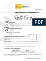 Gafas Frente Laser