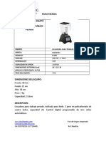 Licuadora Blendtec Ez600