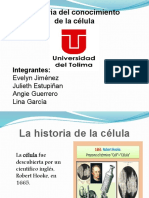 Diapositivas Historia de La Celula
