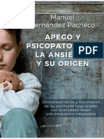 Apego y Psicopatolog+¡a - La Ansiedad y Su Origen - Manuel Hern+índez Pacheco
