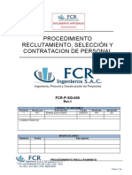 FCR-P-SG-007 RECLUTAMIENTO, SELECCIÓN Y CONTRATACION DE PERSONAL Rev.1-convertido