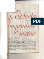 Les 62 fautes de l'impératrice Eugénie