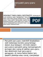 Apakah Penyakit Paru-Paru Restriktif