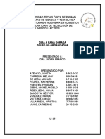 Informe de Visita A Rana Dorada - GRUPO NO ORNGANIZADOR Ultimo