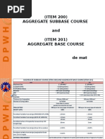 Aggregate Base Course Specifications | PDF | Density | Construction ...