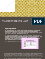 Tradisi Mantenan Jawa