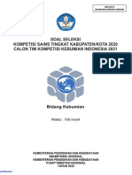 KSNK - 2020 - Kebumian - Soal PDF