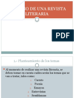 Proceso de Una Revista Literaria