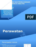 Perawatan Dan Pemeliharaan Neraca Analitik