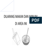 Dilarang Makan Dan Minum