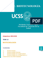 Biologia - 2019 - UCSS - Tema 12 Fac - Ciencias Salud