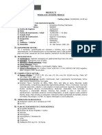 Modelo de Informe Médico PDF