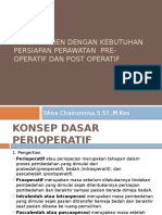 KKPK Persiapan Perawatan Pre - Operatif