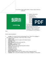 Business Culture and Practices of Saudi Arabia