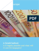 Cenários para um "bail-out" da Grécia
