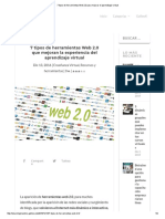 7 tipos de herramientas Web 2