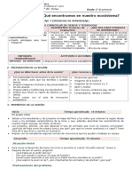 Sesión 1 CIENCIA III Unidad - Ecosistema 1