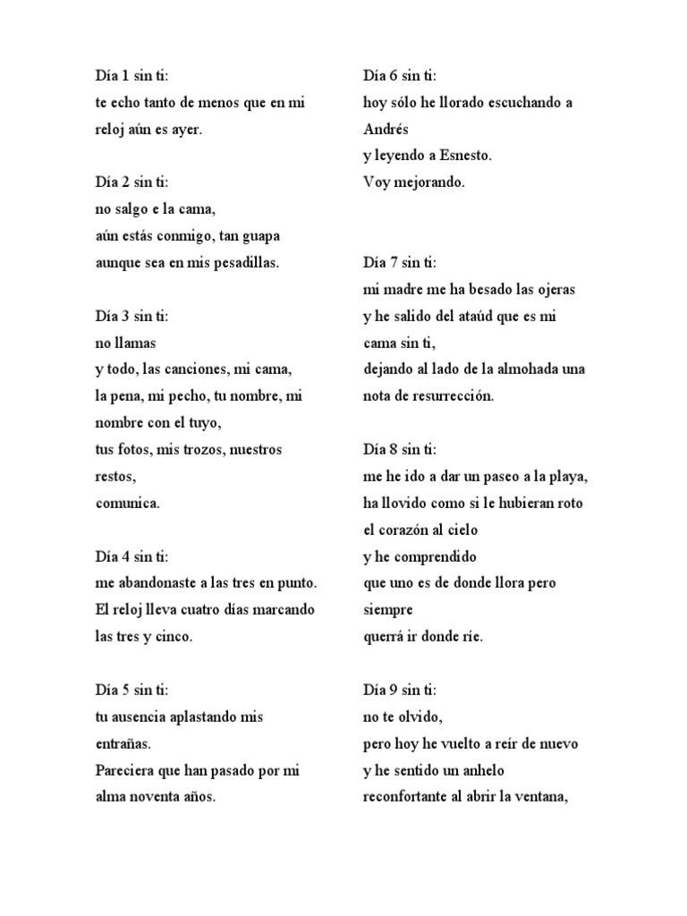 Días Sin Ti Pdf
