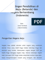 Perbandingan Pendidikan Di Negara Maju Dan Berkembang