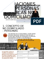 Operaciones con personas jurídicas no domiciliadas