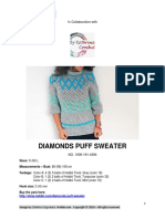 Diamonds Puff Sweater en PDF