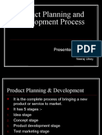 Product Planning and Development