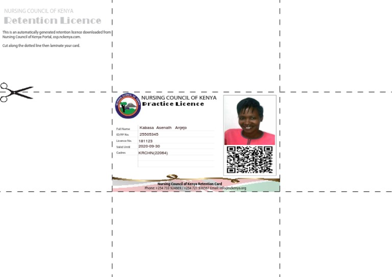 Retention Licence 993901363 | PDF