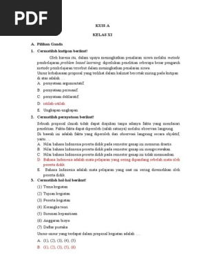 Kuis A Pdf