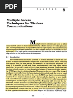 Chapter 8 - Multiple Access Techniques