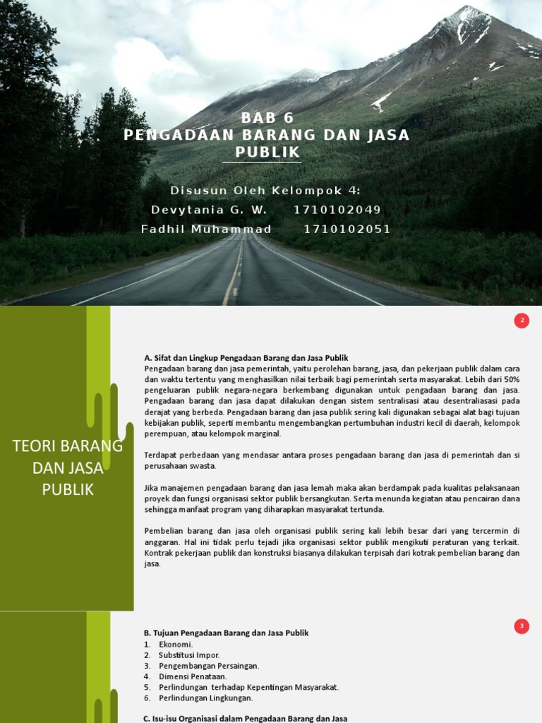 Pengadaan Barang dan Jasa Publik | PDF | Bisnis | Ilmu Sosial