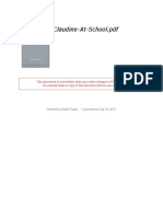 Notes From - Claudine-At-School PDF