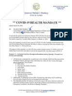 Alaska COVID 19 Health Mandate 007