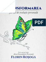 Jurnal de Evolutie Personala Transformarea - Florin Rosoga Index