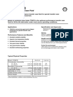 Shell Oil TF 0870 Material Data Sheet