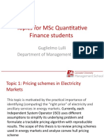 MScQuantitativeFinance - DissertantionTopics 2019-20 - GL