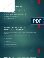 CHAPTER 25 - SMEs Financial Statements