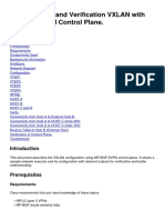 Configuration and Verification VXLAN Wit