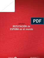 Informe Reputación de España 2010