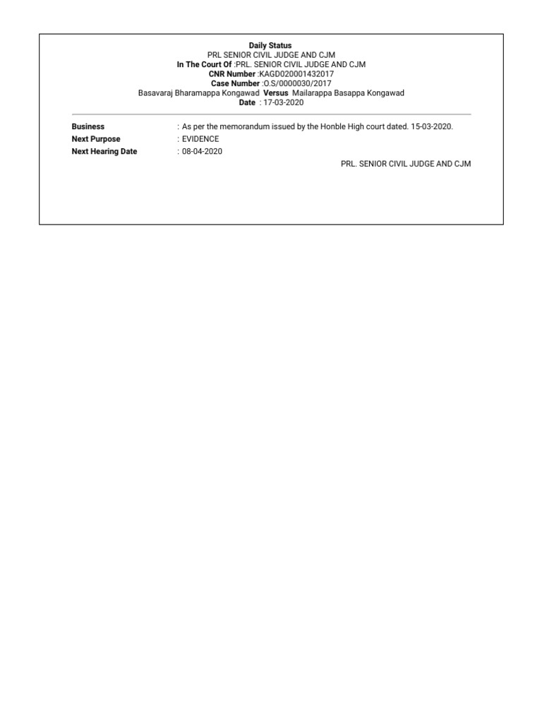 Case Status Search by Petitioners Respondents Name PDF PDF