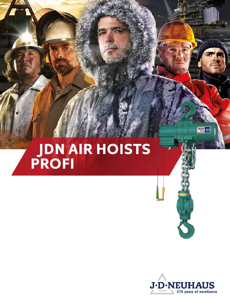 JDN Air Hoists Profi PDF Reliability Engineering Nature