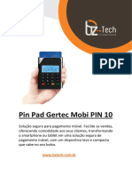 Guia Rapido Pin Pad Gertec Mobi Pin 10 PDF