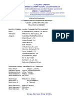 Struktur Pengurus PC PMII Lumajang PDF
