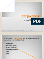 Forgiveness