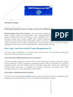 Belajar SEO - Mengembalikan Root Pada Android (UNROOT) PDF